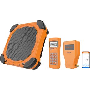 Elitech LMC-310A Wireless Refrigerant Scale HVAC Freon Weighing Scale 330lbs Remote Control with Auto Open/Stop Charging Valve