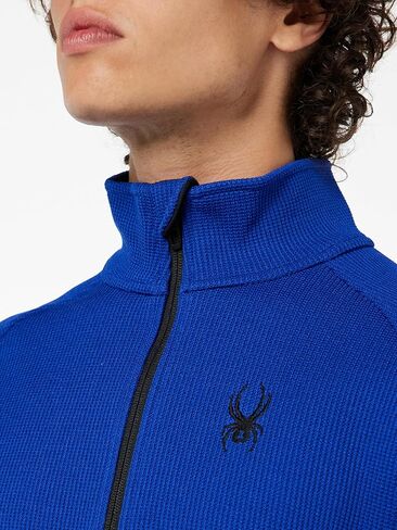 Spyder Outbound 1/2 Zip Fleece Jacket Electric Blue MD in Saudi Arabia