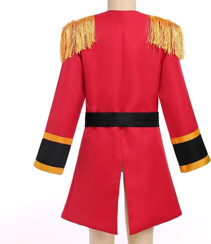Kids Prince Charming Outfit Boys Circus Ringmaster Jacket Knight Pirate Halloween Christmas Outfits in Saudi Arabia