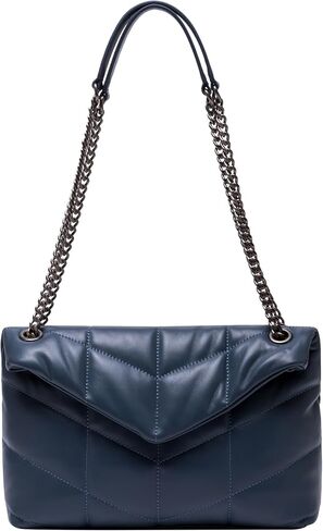 DORIS&JACKY Designer Leather Shoulder Purse For Women Lambskin Quilted Tote Bag With Convertible Chain Strap in Saudi Arabia
