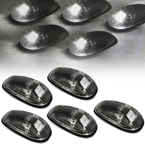 DNA Motoring CBL-DR99-CH-B Blue LED Cab Roof Top Marker Lights X 5 in Saudi Arabia