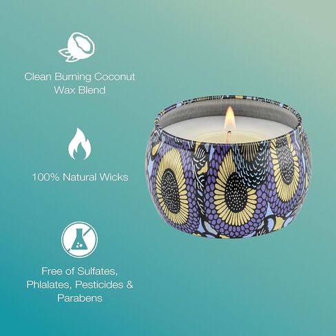 Voluspa Goji Tarocco Orange Petite Tin Candle, 4 Ounces in Kuwait