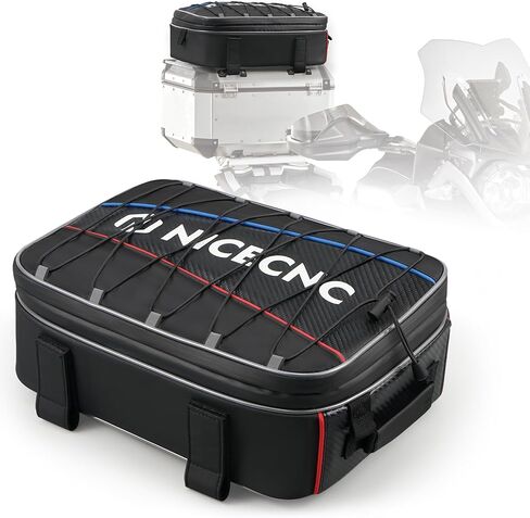 Motorcycle Top Case Bag 20L Expandable, Multifunctional Motorcycle Luggage Tool Bag Compatible with BMW R1250GS R1200GS Adventure 2007-2013, R1200GS LC 2013-2017, F650 700 750 800 850GS,1PCS in Saudi Arabia