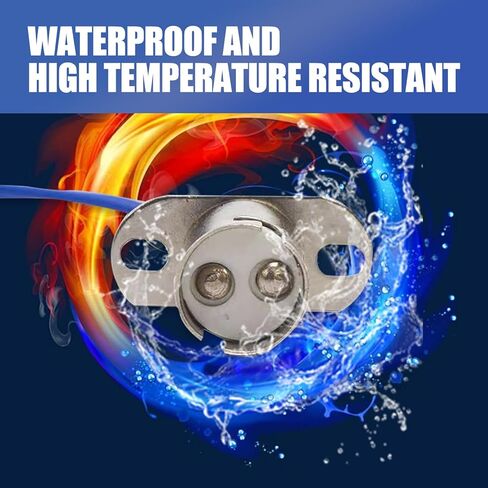 2 قطعة حامل مصباح ضوء الفرامل LED 1156 للسيارات، قابس أنثى معدني مع قاعدة وأسلاك ربط مزدوجة، مجموعة مقبس توصيل واحدة، موصل لمبة إضاءة عالمية للسيارات (فضي) in Kuwait