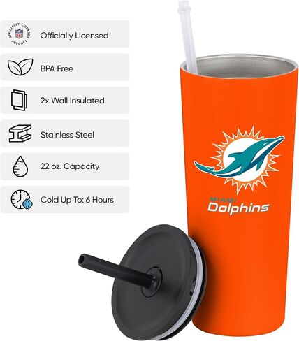 FOCO NFL Unisex-Adult NFL Team Logo Insulated 22oz Travel Tumbler in Saudi Arabia