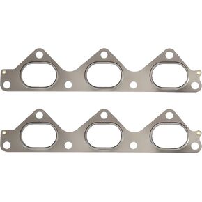 DNJ EG126 Exhaust Manifold Gasket for 1991-2006 / Dodge, Kia, Mitsubishi / 3000GT, Diamante, Montero, Sedona, Sorento, Stealth / 3.0L, 3.5L / DOHC /6G72, 6G72T, 6G72T