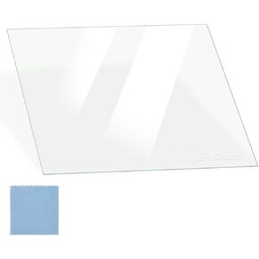 W11188040 Freezer Glass Shelf Replacement for Whirlpool Maytag Refrigerator Glass Shelf -Replaces W11135529 AP6286990-17-5/16" Wide x 16-3/8" Deep