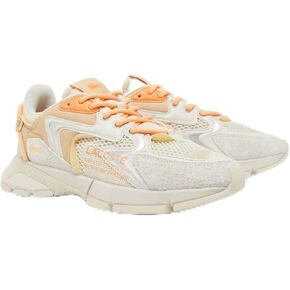 Lacoste Mens L003 Neo Sneaker, NAT/Off WHT, 7.5