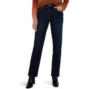 Liverpool Los Angeles Women's Kennedy Straight Mid Rise Eco Stretch Denim in San Dimas, San Dimas, Size: 4, Inseam: 31