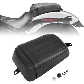 KUAFU Passenger Footpegs Crash Bar Compatible with 2018-2024 Harley Davidson Softail Street Bob FXBB FXST Rear Foot Pegs Bar Frame Slider Black
