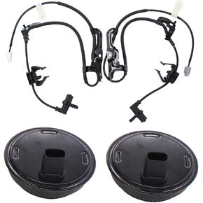 MOTOKU Front Rear ABS Wheel Speed Sensor Set for Toyota Solara 2004-2008 Camry 2002-2006 Lexus ES330 2004-2006 ES300 2002-2003 Left Driver and Right Passenger Side