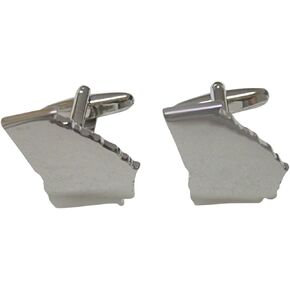 Kiola Designs Georgia State Map Shape Cufflinks