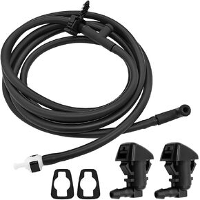 Car Windshield Washer Nozzles Hose Repair Kit, Auto Windscreen Washer Hose Set, OEM# BC3Z-17603-A Replacement Accessories, Compatible with Super Duty 2011-2016 F250 F350 F450
