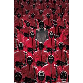 Trends International Netflix Squid Game - Key Art Wall Poster, 22.375" x 34", Unframed Version