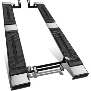 DNA MOTORING 6.5" Running Boards Side Steps Compatible with Toyota RAV4 2019-2024, Toyota RAV4 Prime 2021-2024, with Mounting Brackets, STEPB-U-RAV419-T1
