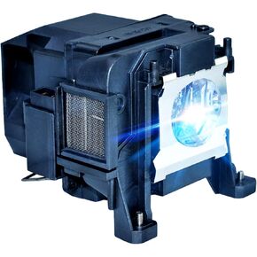 وحدة مصباح جهاز العرض لـ EPSON ELPLP78 V13H010L78، PowerLite 1222,1262W؛ EX3220، EX5220، EX6220، EX7220؛ أجهزة العرض VS230، VS330، VS335W (لمبة المصنع الأصلية بالداخل)
