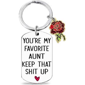 OEHEDOU Christmas Gifts For Aunt Auntie Gifts For Christmas From Niece Nephew Auntie Gift Ideas Best Aunt Ever Gifts Aunt Birthday Gifts For Aunt From Niece Nephew Funny Aunt Keychain