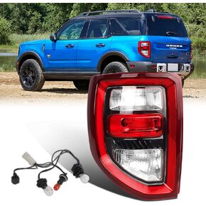 Tail Lights Assembly Compatible with 2021 2022 2023 2024 Ford Bronco sport original model (Left Driver Side)