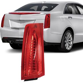 WFLNHB Left Side Tail Light Assembly Replacement for ATS 2013-2018 Driver Side Rear Brake Lamp GM2800260 84081571