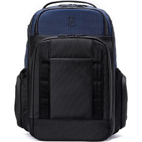 Travelpro Altitude Slim Expandable Travel Laptop Backpack 20-24L, 16 Inch Laptop, Water Resistant, Work, Business, Men and Women, Stellar Navy/Grey
