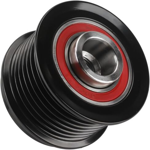 Drive Belt Idler Pulley Belt Idler Grooved Pulley Alternator Clutch Pulley - Compatible for Toyota Camry 2007-2017 for Toyota RAV4 2006-2012 for Lexus ES350 2007-2018 - Replace Part 274150W131 in Kuwait