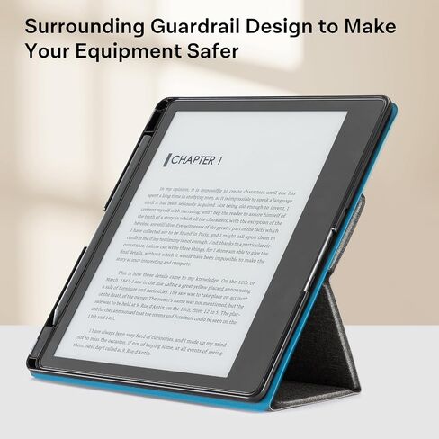 CoBak Case for Kindle Scribe - All New PU Leather Cover with Auto Sleep Wake Feature for Kindle Scribe 10.2" 2022 Released with Pen Holder in Saudi Arabia