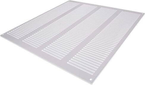 أنظمة التهوية باللون البني مقاس 16 بوصة × 16 بوصة غطاء فتحة تهوية معدنية لشبكة إرجاع الهواء مع شاشة مدمجة للحماية من الآفات وغطاء فتحة تهوية HVAC لتحسين المنزل وغطاء قناة تهوية 400 × 400 مم in Kuwait