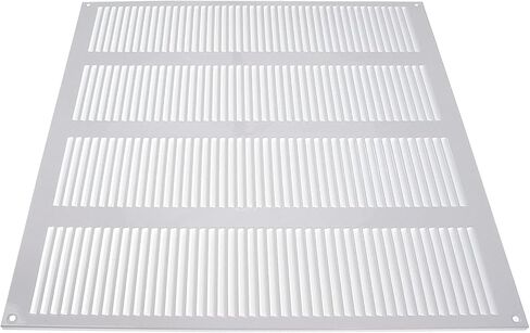 أنظمة التهوية باللون البني مقاس 16 بوصة × 16 بوصة غطاء فتحة تهوية معدنية لشبكة إرجاع الهواء مع شاشة مدمجة للحماية من الآفات وغطاء فتحة تهوية HVAC لتحسين المنزل وغطاء قناة تهوية 400 × 400 مم in Kuwait