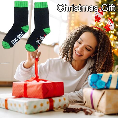 Funny Socks for Men Women - If You Can Read This I'm Watching Christmas Movies Novelty Socks for Christmas Gifts in Kuwait