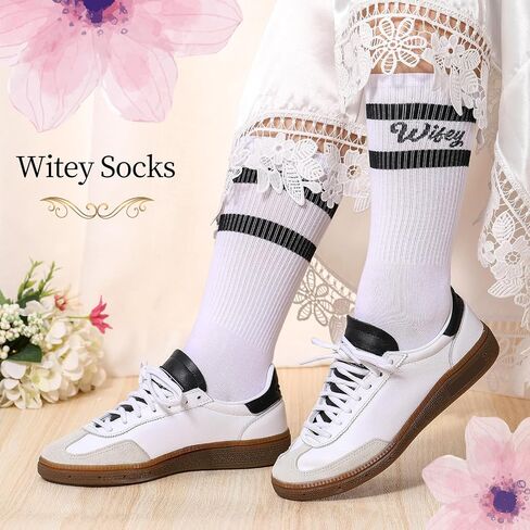 Geyoga Wifey Wedding Socks for Women Wedding Gifts Wifey Cotton Socks for Engagement Wedding Party Favors in Saudi Arabia
