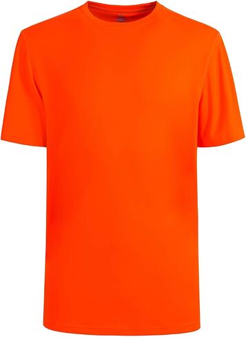 Men's Short Sleeve T-Shirt Quick Dry UPF 50+ Athletic Running Workout Fishing Hiking Tops Performance Shirts in Saudi Arabia