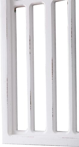 Sintosin Rustic Small Arched Window Frames Wall Decor 9 X 16 Inch, Hanging Distressed White Cathedral Window Frame for Wall Decor Living Room, Handmade Farmhouse Wall Decor for Entryway Hallway in Saudi Arabia