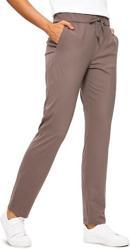CRZ YOGA 4-Way Stretch Pants for Women Tall 31" Athletic Trousers with Pockets in Kuwait
