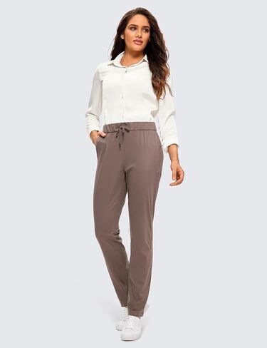 CRZ YOGA 4-Way Stretch Pants for Women Tall 31" Athletic Trousers with Pockets in Kuwait