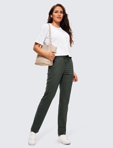 CRZ YOGA 4-Way Stretch Pants for Women Tall 31" Athletic Trousers with Pockets in Kuwait