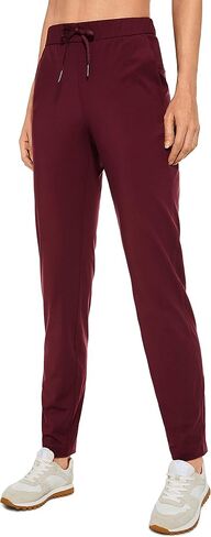 CRZ YOGA 4-Way Stretch Pants for Women Tall 31" Athletic Trousers with Pockets in Kuwait