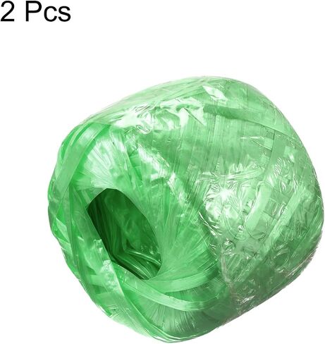 MECCANIXITY Polyester Nylon Plastic Rope Twine Household Bundled for Packing Gardening Craft,300m Total Length,Green Pack of 2 in Kuwait
