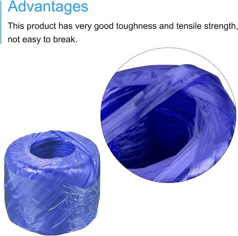 MECCANIXITY Polyester Nylon Plastic Rope Twine Household Bundled for Packing Gardening Craft,300m Total Length,Green Pack of 2 in Kuwait