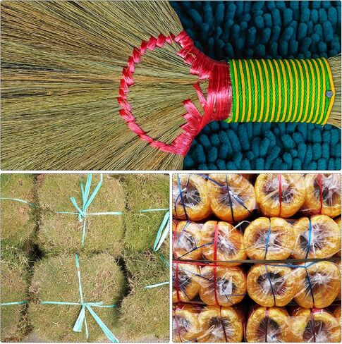 MECCANIXITY Polyester Nylon Plastic Rope Twine Household Bundled for Packing Gardening Craft,300m Total Length,Green Pack of 2 in Kuwait