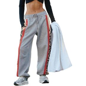 Women's High Waisted Sweatpants Athletic Pants Leopard Print Baggy Joggers Lounge Workout Jogging Pockets