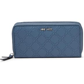 Nine West Women's Zuri SLG Zip Around Wallet