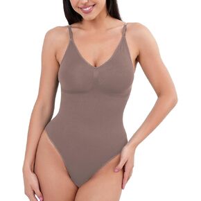 Sculpting Shapewear Bodysuit - Tummy Control - Seamless Compression Body Shaper Women