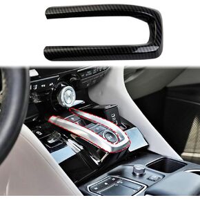 crosselec Carbon Fiber Center Console Shift Button Panel Cover Trim Accessories for 2022-2025 Acura MDX