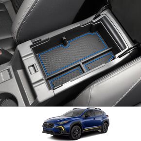 CDEFG for 2024 2025 Crosstrek Center Console Organizer Tray for 2024 2025 Subaru Crosstrek Impreza Middle Console Organizer Armrest Tray Storage Box Trays 2024 Impreza Crosstrek Accessory