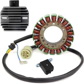 Stator Coil Voltage Regulator Rectifier Pickup Coil For Honda Foreman 450 TRX450 TRX450FE 4x4 S ES 2002-2004 31600-HN0-671 31120-HM7-014 31120-HM7-004 31120-HM7-700 31120-HN0-671 31600-HN0-671