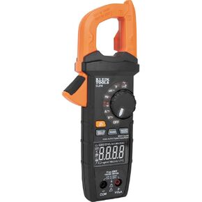 Klein Tools CL810 Digital Pro Clamp Meter with Flashlight, 600A AC/DC Auto-Ranging, True RMS, NCVT, Measures Current, LOZ,Temperature, and More
