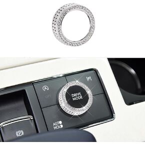 Bling Central Control Driving Mode Knob,Crystal Interior Accessories Button Knob Covers Fits for Lincoln Aviator/Continental/Corsair/Navigator/Navigator L.