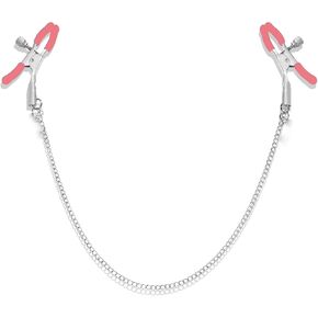 Body Clips Non Piercing for Women Adjustable Pressure Body Chain Necklace Clamps with Chain Stainless Steel Body Jewelry Non Piercing for Adults Couples