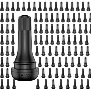 TR414 Rubber Snap-in Tire Valve Stem for Car(100pcs/bag)