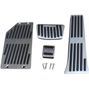 4× NO Drill Foot Rest Gas Fuel Brake Pedal Cover Kit for Hyundai Tucson Sonata Santa Fe Sonata IX35 Accessories